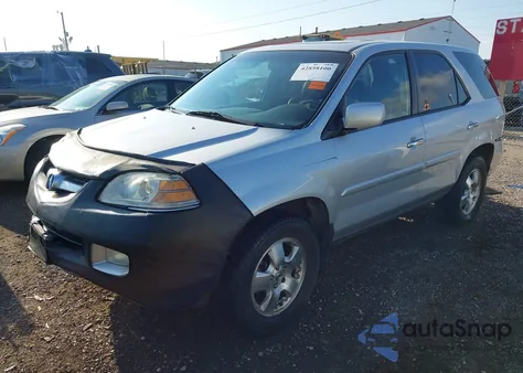 2005 Acura Mdx z USA, uszkodzony, nr VIN 2HNYD18235H536284